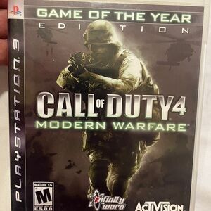 Call of Duty 4: Modern Warfare - PlayStation 3 (Black & Green)